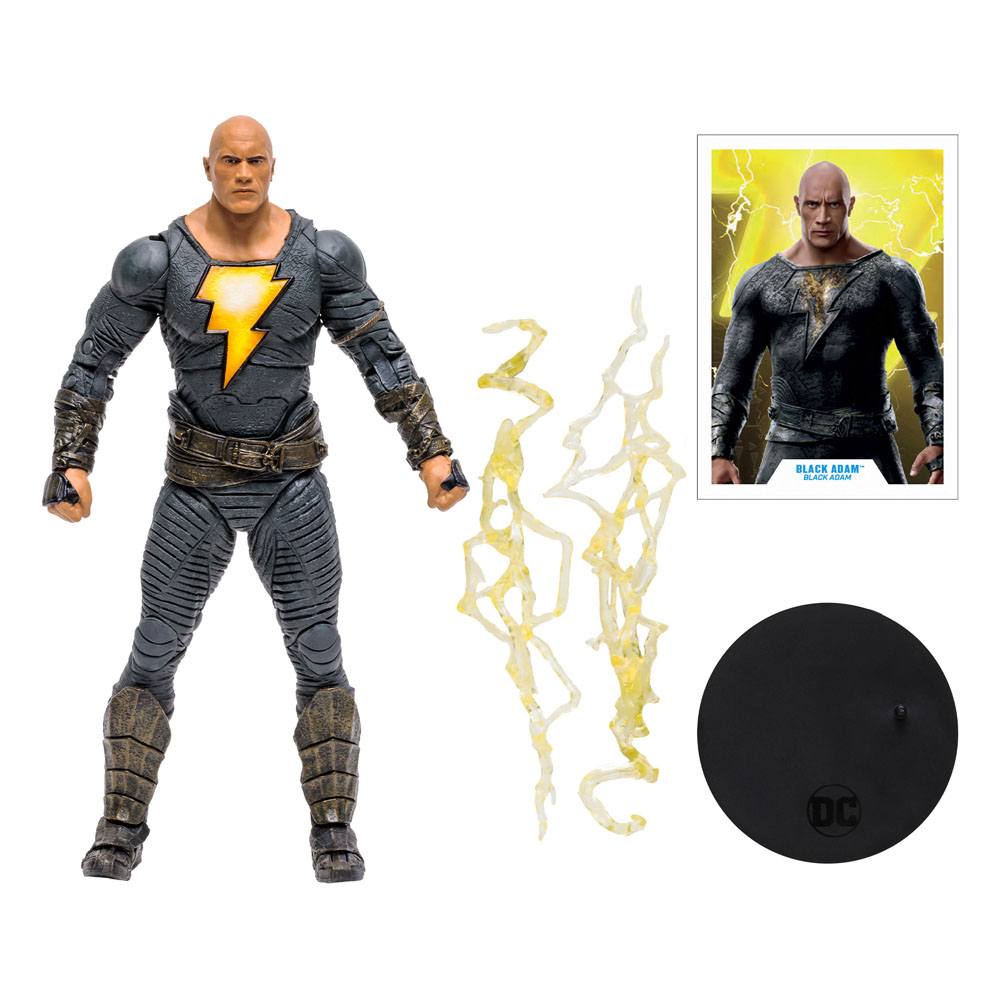 DC Black Adam Movie Action Figure Black Adam 18 cm